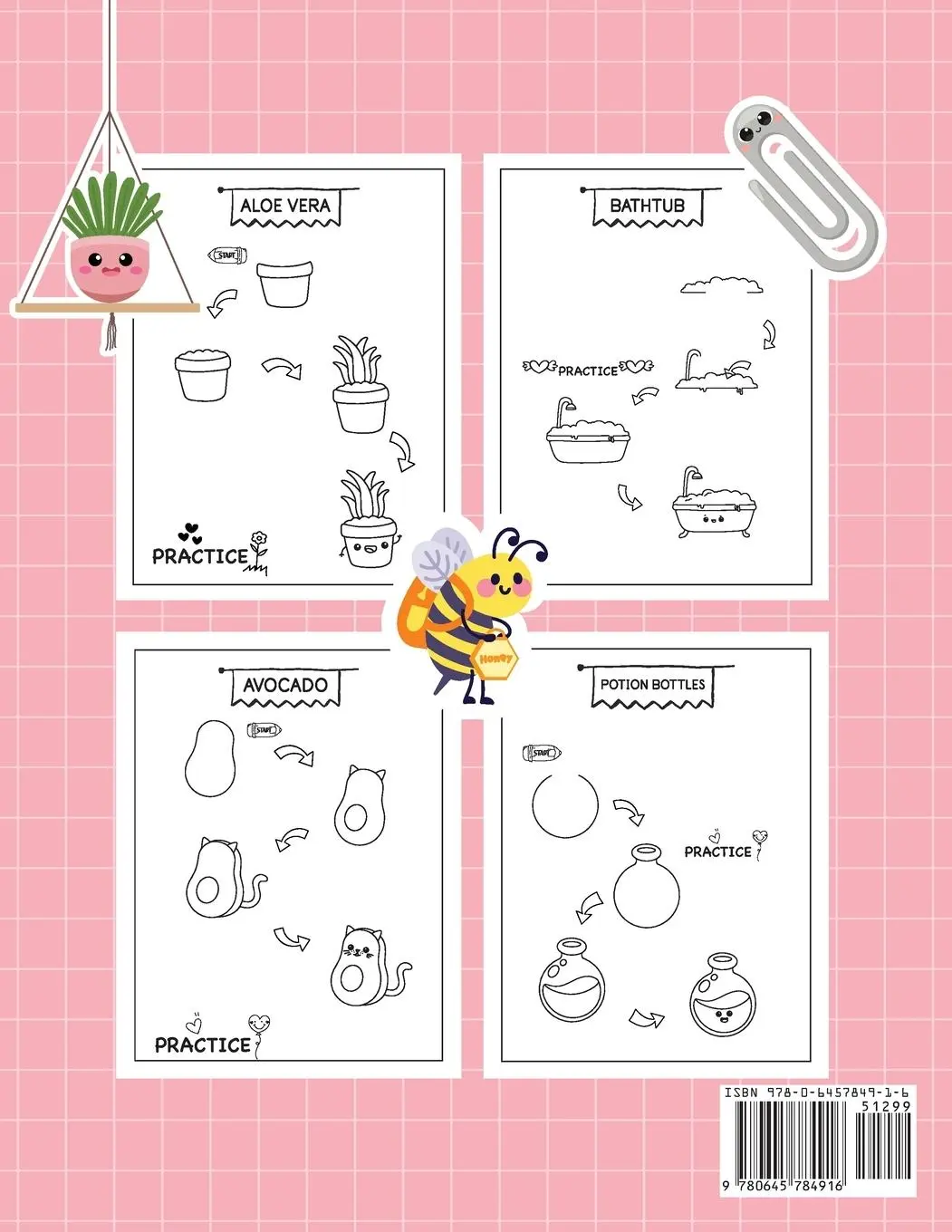 Rückseite: 9780645784916 | How To Draw 101 Cute Stuff For Kids | Umt Designs (u. a.) | Buch