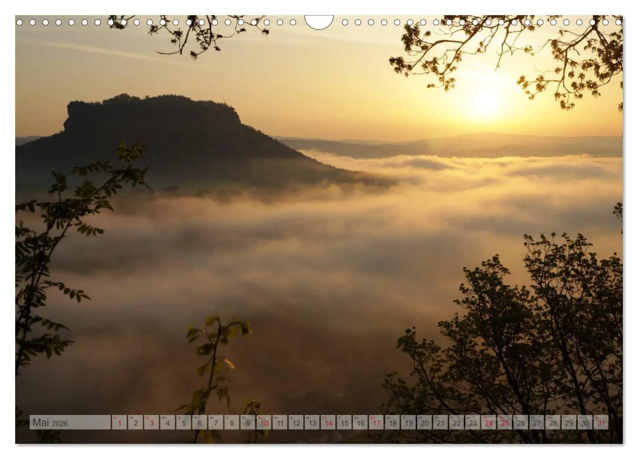 Bild: 9783516234916 | Sonne, Mond und Wolken (Wandkalender 2026 DIN A3 quer), CALVENDO...
