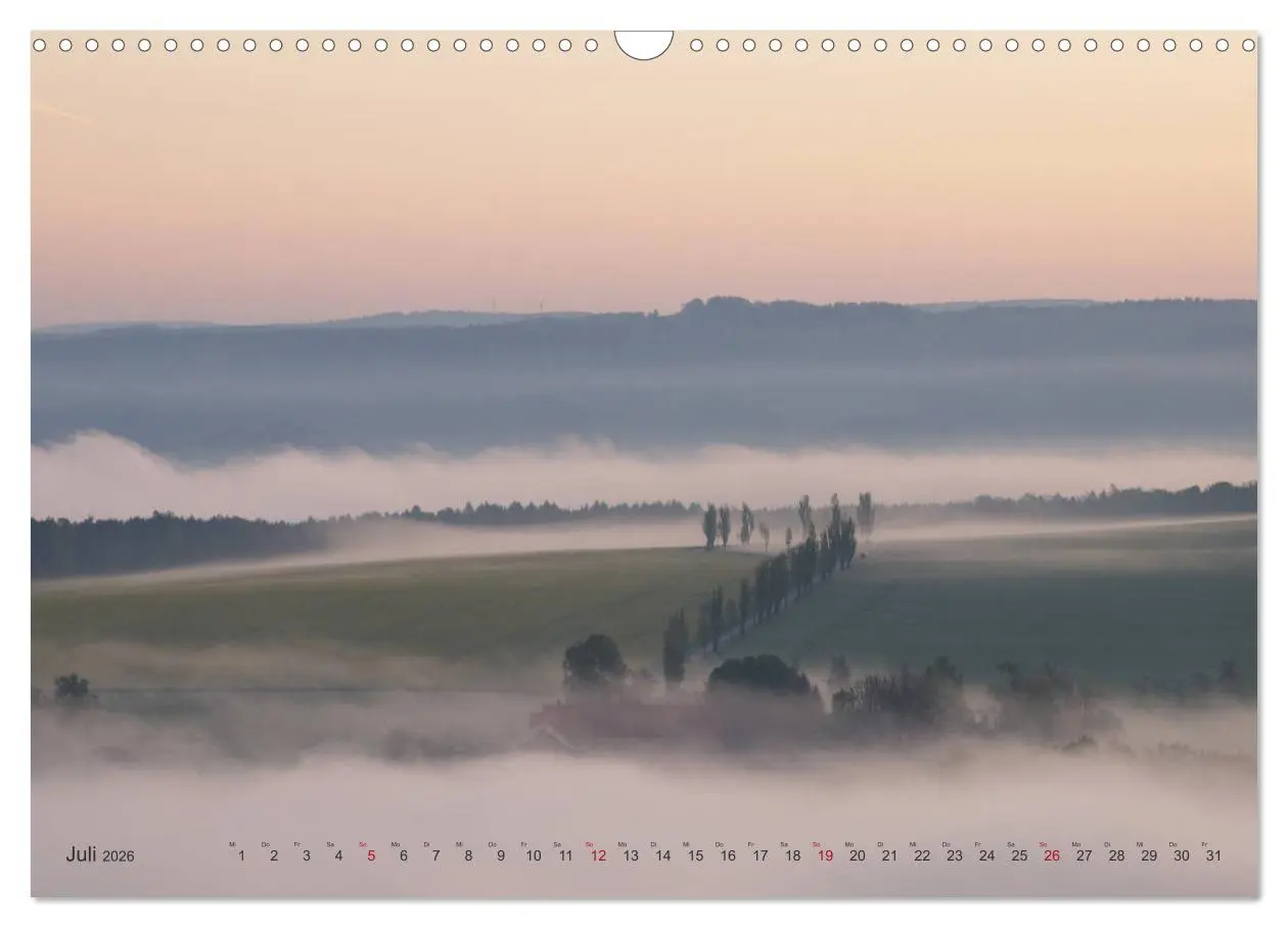 Bild: 9783516234916 | Sonne, Mond und Wolken (Wandkalender 2026 DIN A3 quer), CALVENDO...