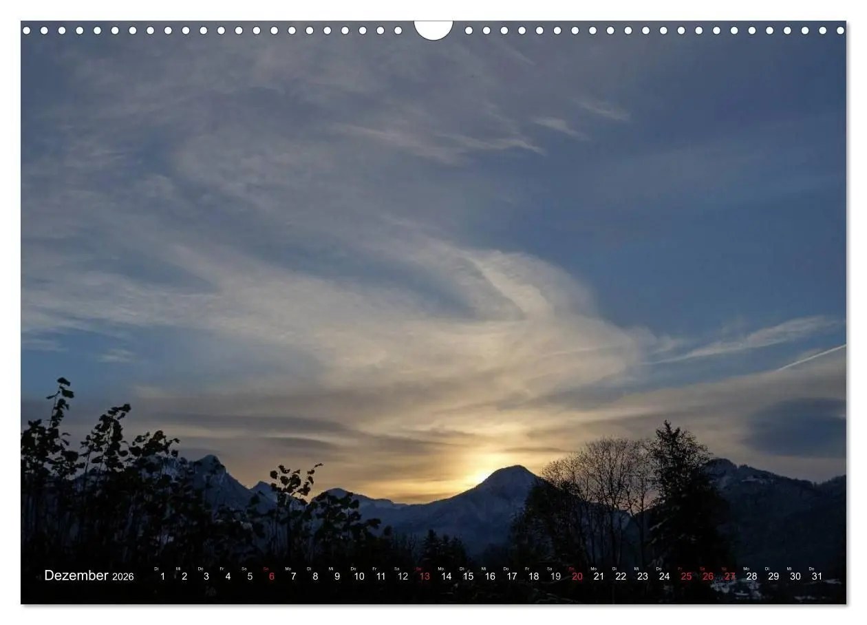 Bild: 9783516234916 | Sonne, Mond und Wolken (Wandkalender 2026 DIN A3 quer), CALVENDO...