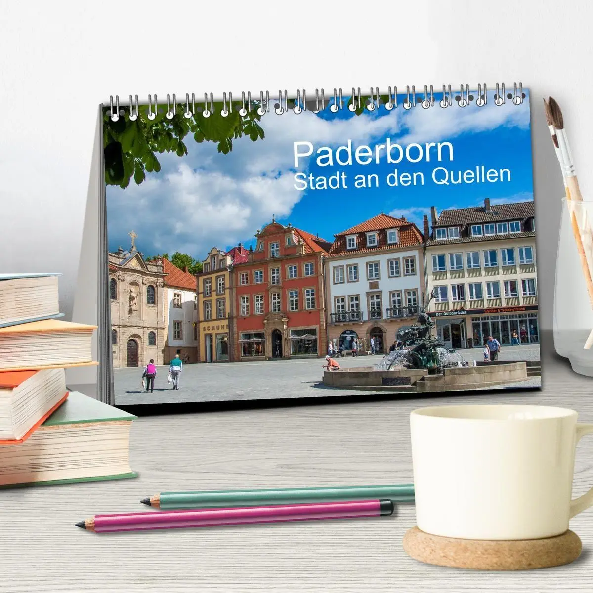 Bild: 9783569254916 | PADERBORN - Stadt an den Quellen (Tischkalender 2027 DIN A5 quer),...