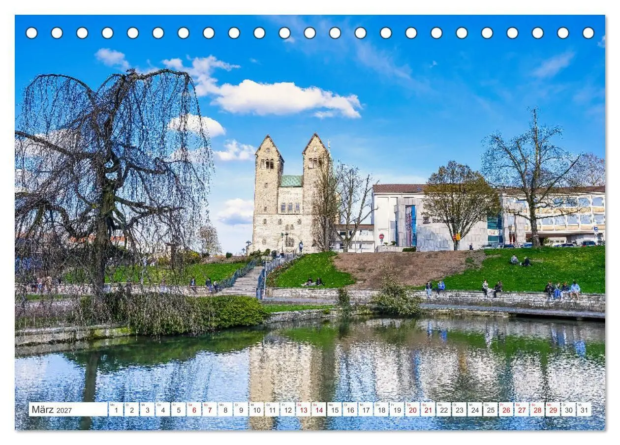 Bild: 9783569254916 | PADERBORN - Stadt an den Quellen (Tischkalender 2027 DIN A5 quer),...