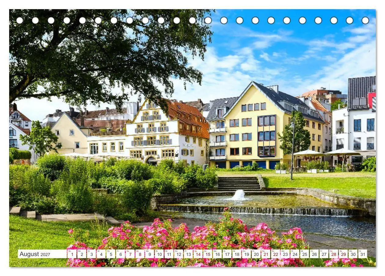 Bild: 9783569254916 | PADERBORN - Stadt an den Quellen (Tischkalender 2027 DIN A5 quer),...