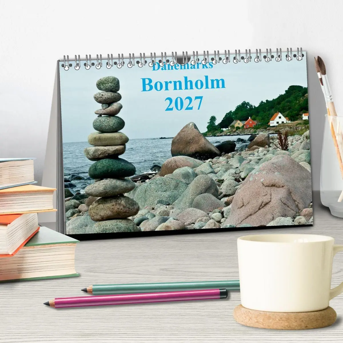 Bild: 9783594074916 | Dänemarks Bornholm 2027 (Tischkalender 2027 DIN A5 quer), CALVENDO...