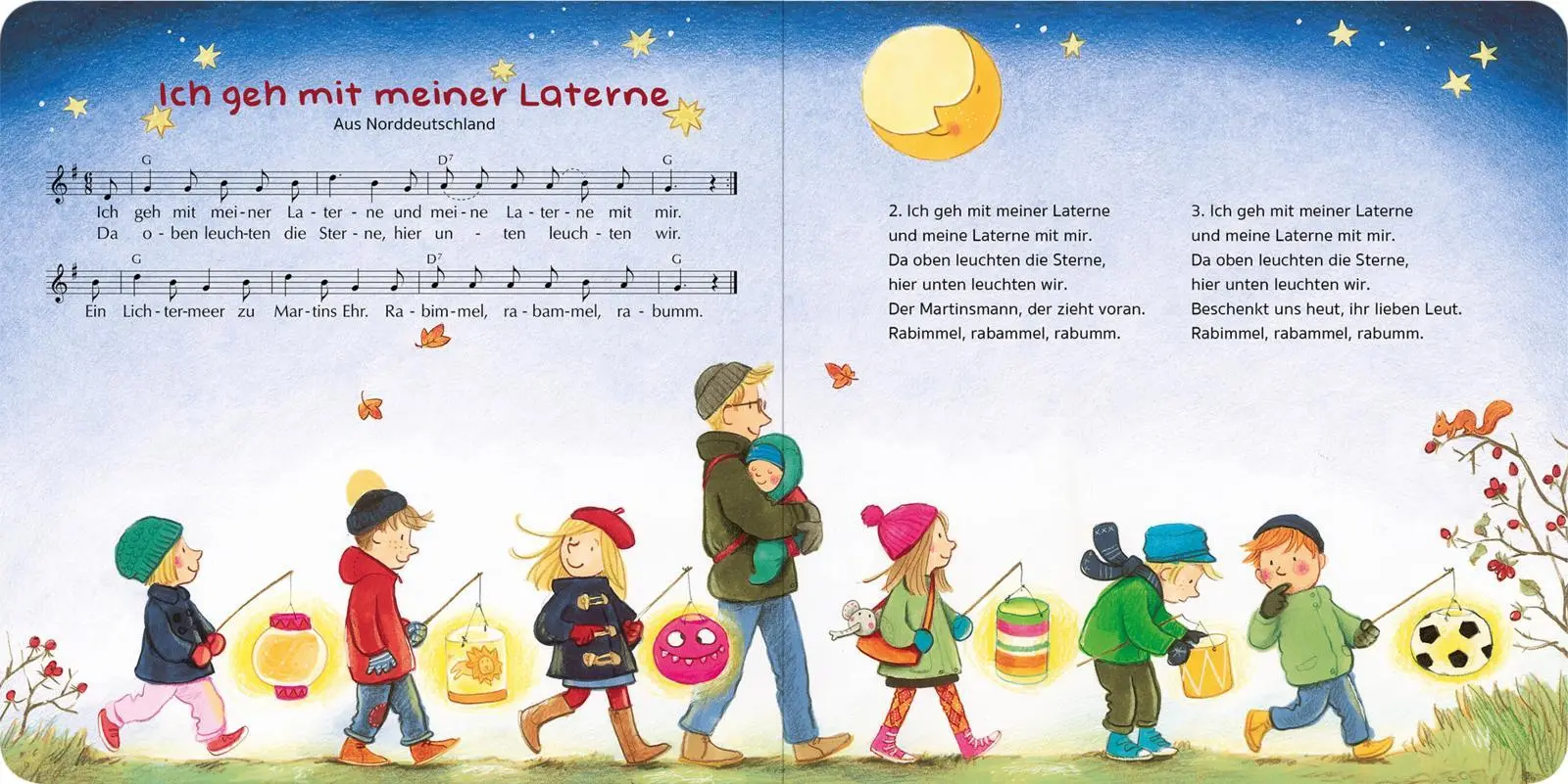 Bild: 9783845844916 | Ich geh mit meiner Laterne | Lieder, Reime und Rezepte | Leykamm