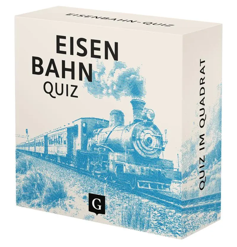 Cover: 9783899784916 | Eisenbahn-Quiz | 100 Fragen und Antworten | Jonas Lamberg | Buch