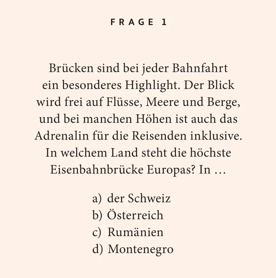 Bild: 9783899784916 | Eisenbahn-Quiz | 100 Fragen und Antworten | Jonas Lamberg | Buch