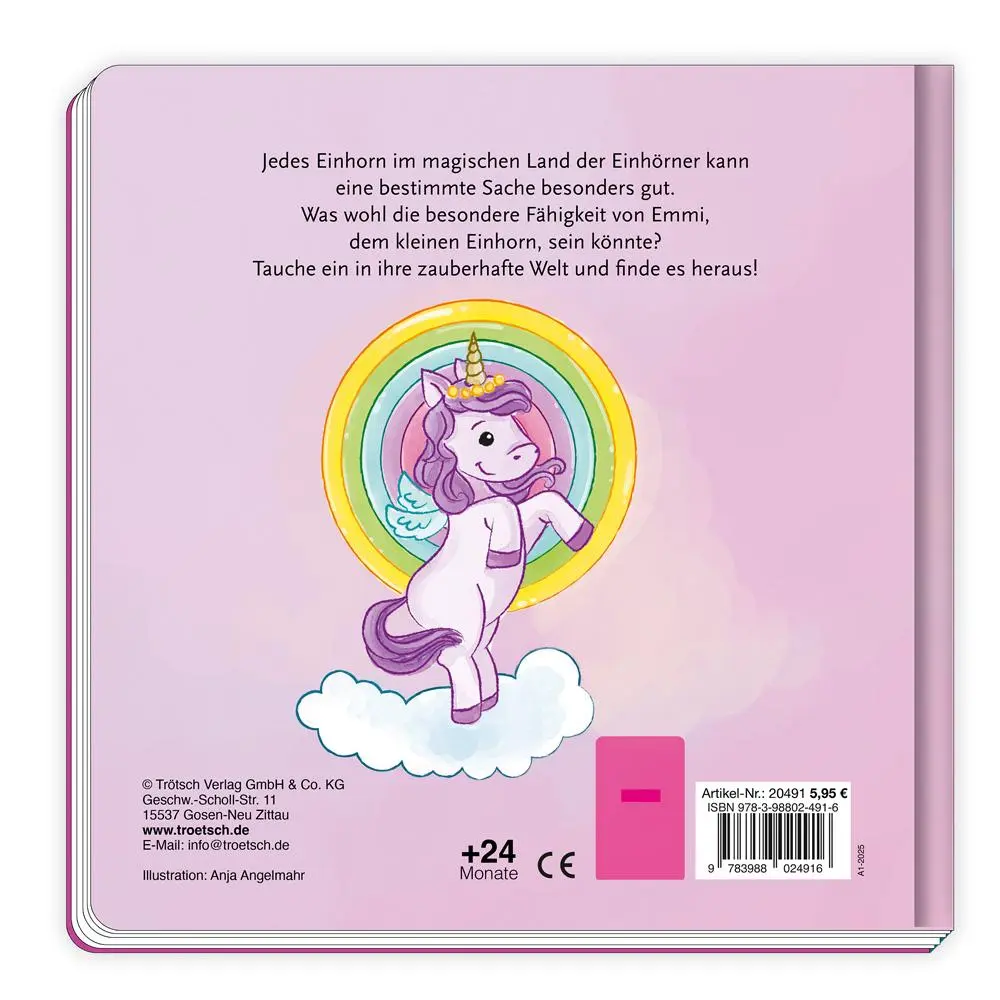 Bild: 9783988024916 | Trötsch Fensterbuch Einhornwelt Das kleine Einhorn | KG | Buch | 12 S.