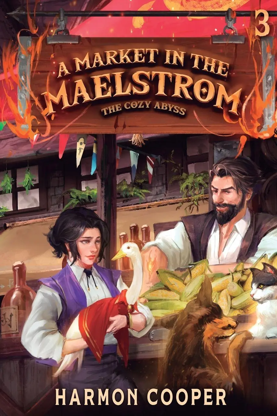 Cover: 9781039455016 | A Market in the Maelstrom | A Slice-of-Life LitRPG Adventure | Cooper