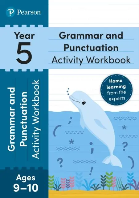 Cover: 9781292425016 | Pearson Learn at Home Grammar &amp; Punctuation Activity Workbook Year 5