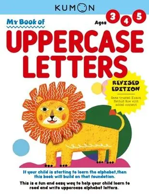 Cover: 9781953845016 | Kumon My Book of Uppercase Letters | Revised Ed | Kumon Publishing