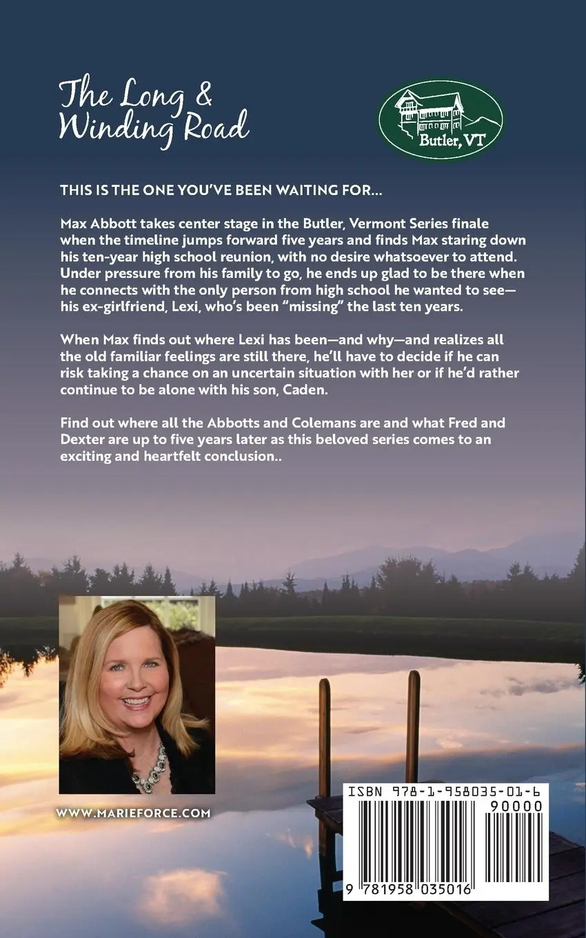 Rückseite: 9781958035016 | The Long and Winding Road | Marie Force | Taschenbuch | Englisch