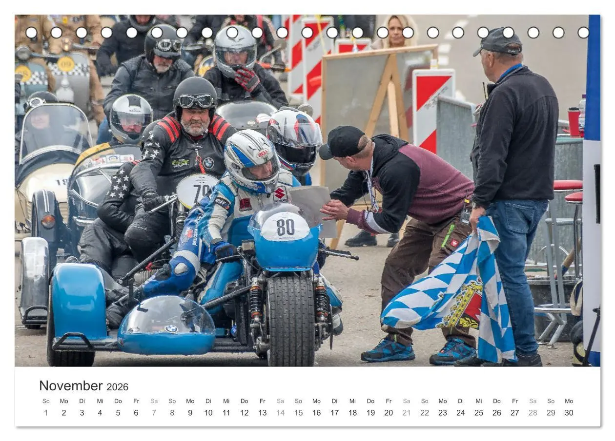 Bild: 9783457415016 | Motorradgespanne am Jochpass (Tischkalender 2026 DIN A5 quer),...
