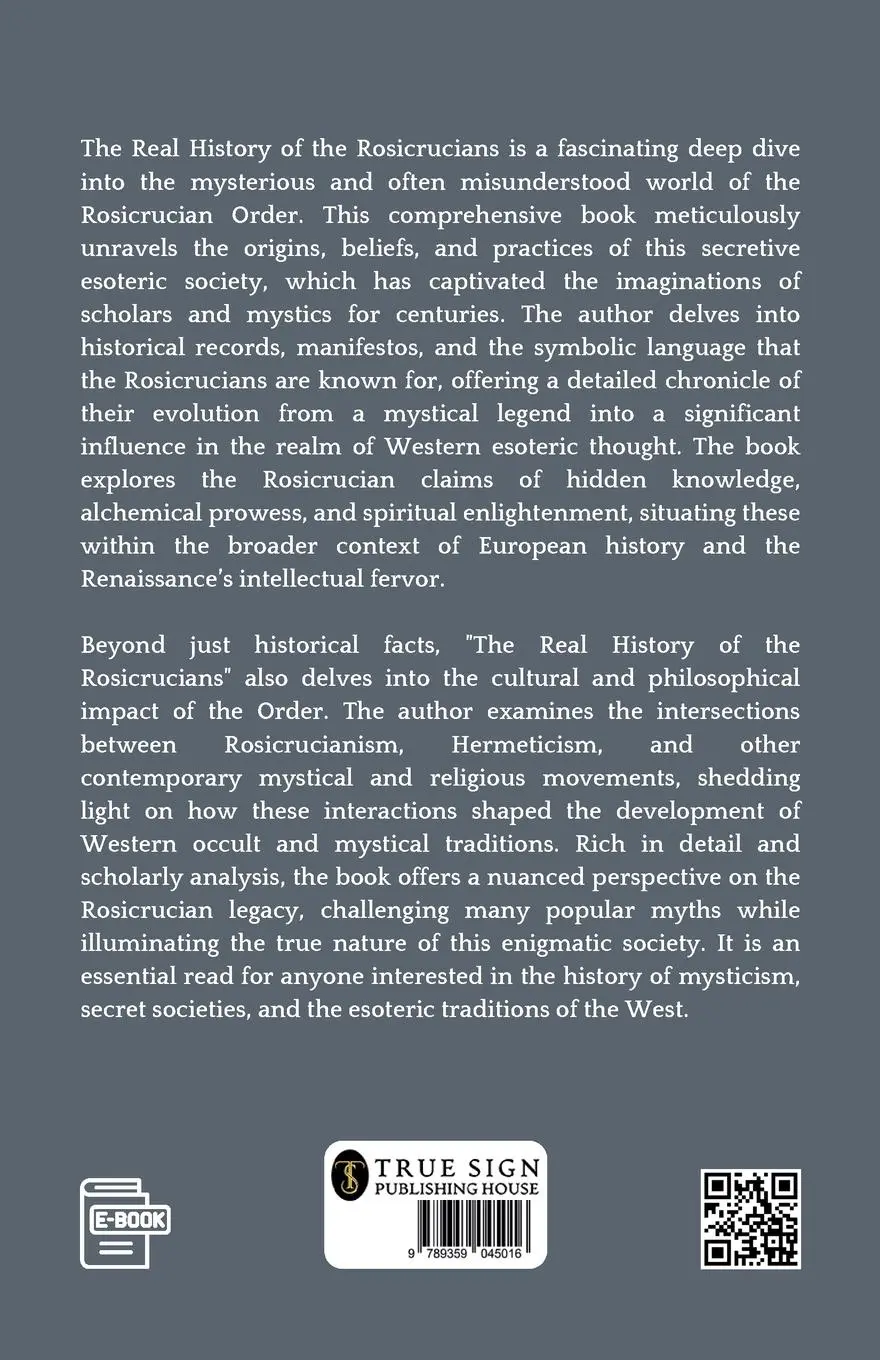 Rückseite: 9789359045016 | The Real History Of The Rosicrucians | Arthur Edward Waite | Buch