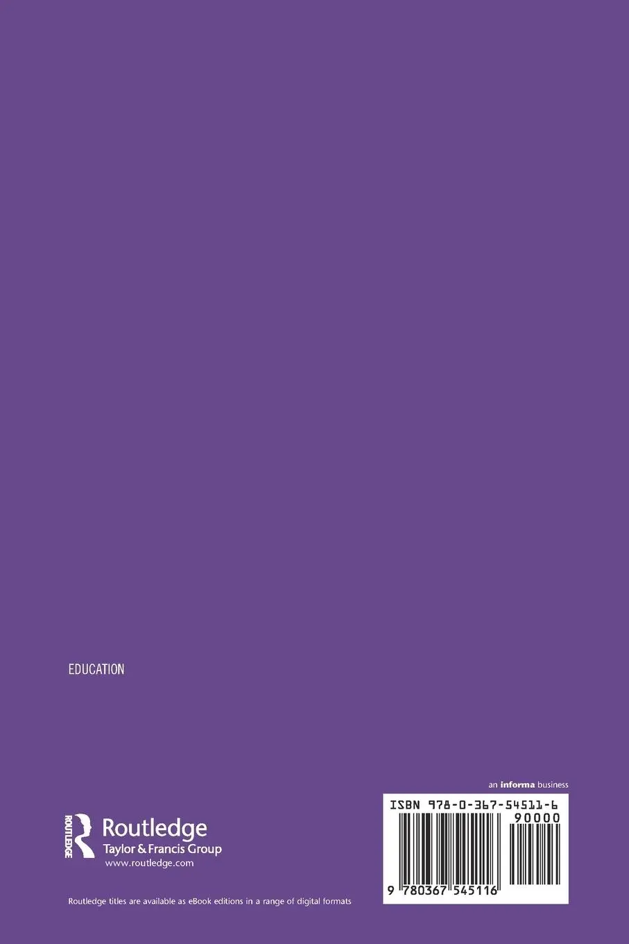 Rückseite: 9780367545116 | Informal Learning, Practitioner Inquiry and Occupational Education