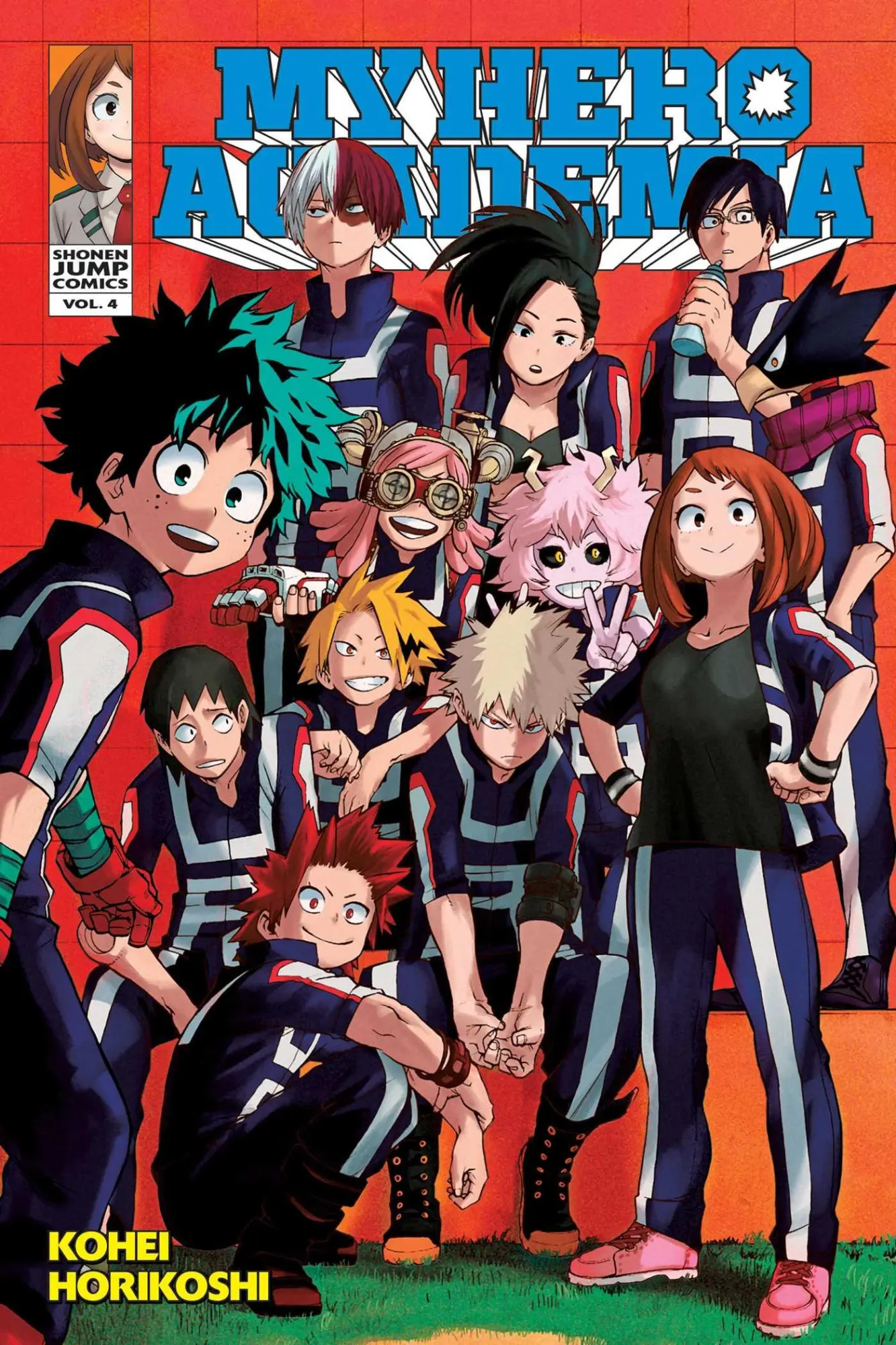 Cover: 9781421585116 | My Hero Academia, Vol. 4 | Kohei Horikoshi | Taschenbuch | Englisch
