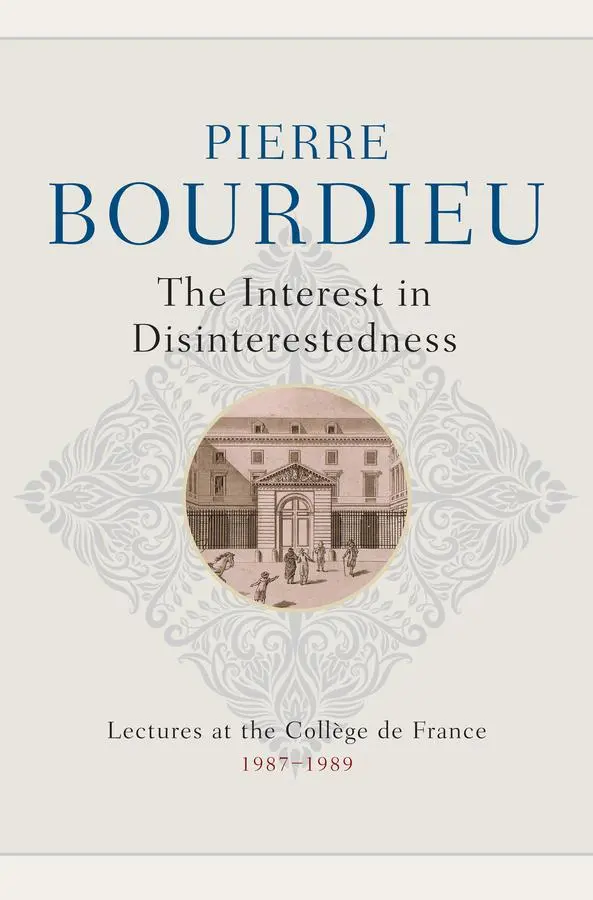 Cover: 9781509555116 | The Interest in Disinterestedness | Pierre Bourdieu | Buch | Englisch