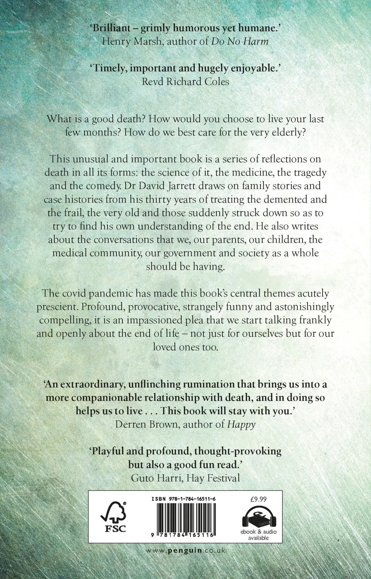 Cover: 9781784165116 | 33 Meditations on Death | Notes from the Wrong End of Medicine | Buch