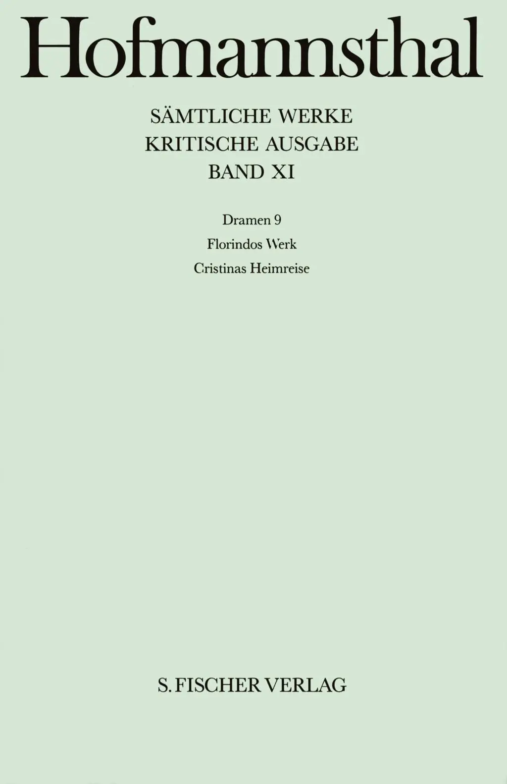 Cover: 9783107315116 | Dramen 9 | Hugo von Hofmannsthal | Buch | 888 S. | Deutsch | 1993