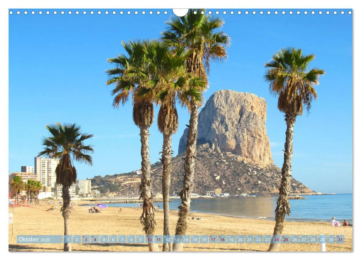 Bild: 9783457265116 | Alicante - Benidorm - Calp (Wandkalender 2026 DIN A3 quer),...