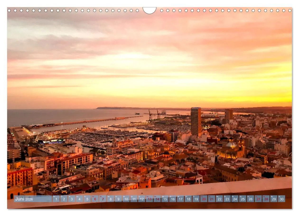 Bild: 9783457265116 | Alicante - Benidorm - Calp (Wandkalender 2026 DIN A3 quer),...