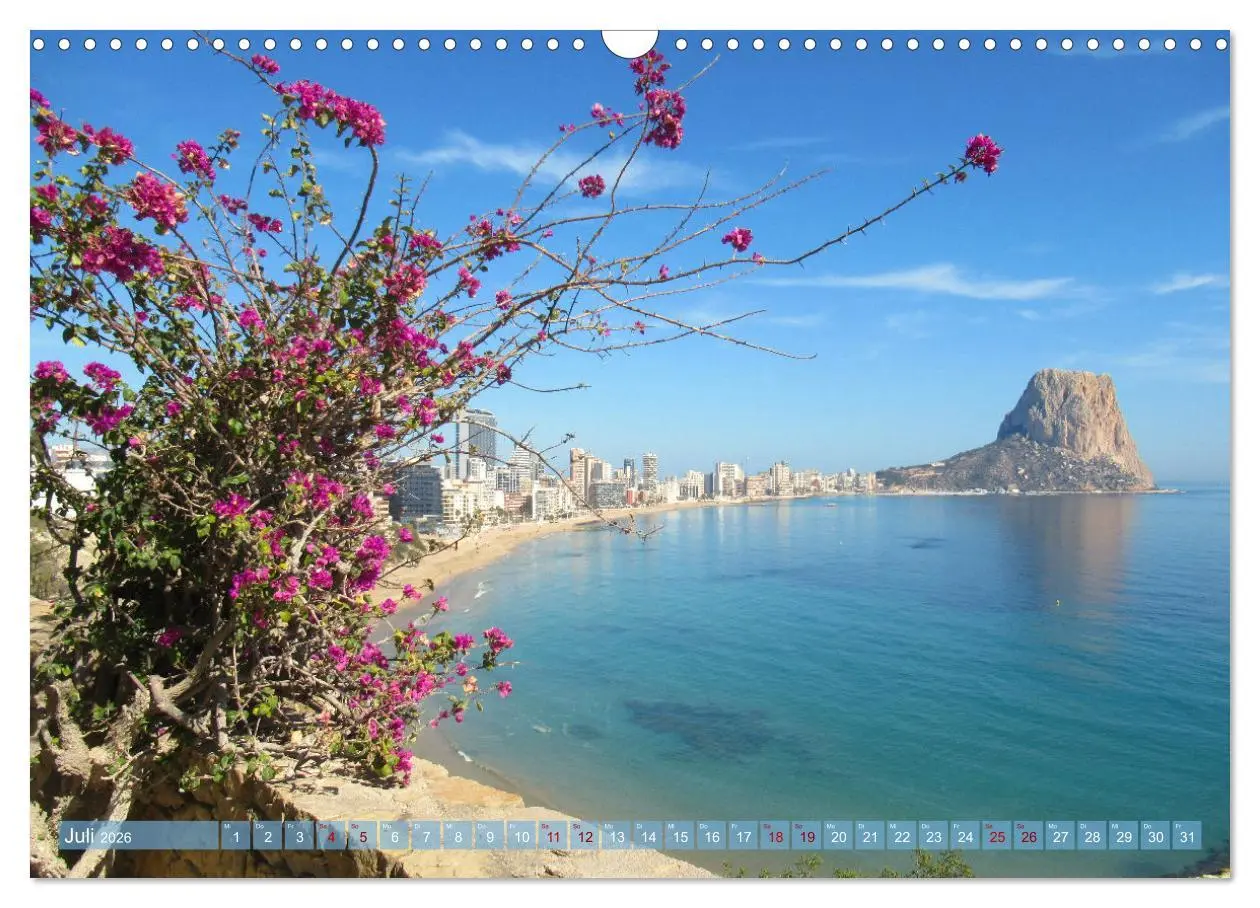 Bild: 9783457265116 | Alicante - Benidorm - Calp (Wandkalender 2026 DIN A3 quer),...