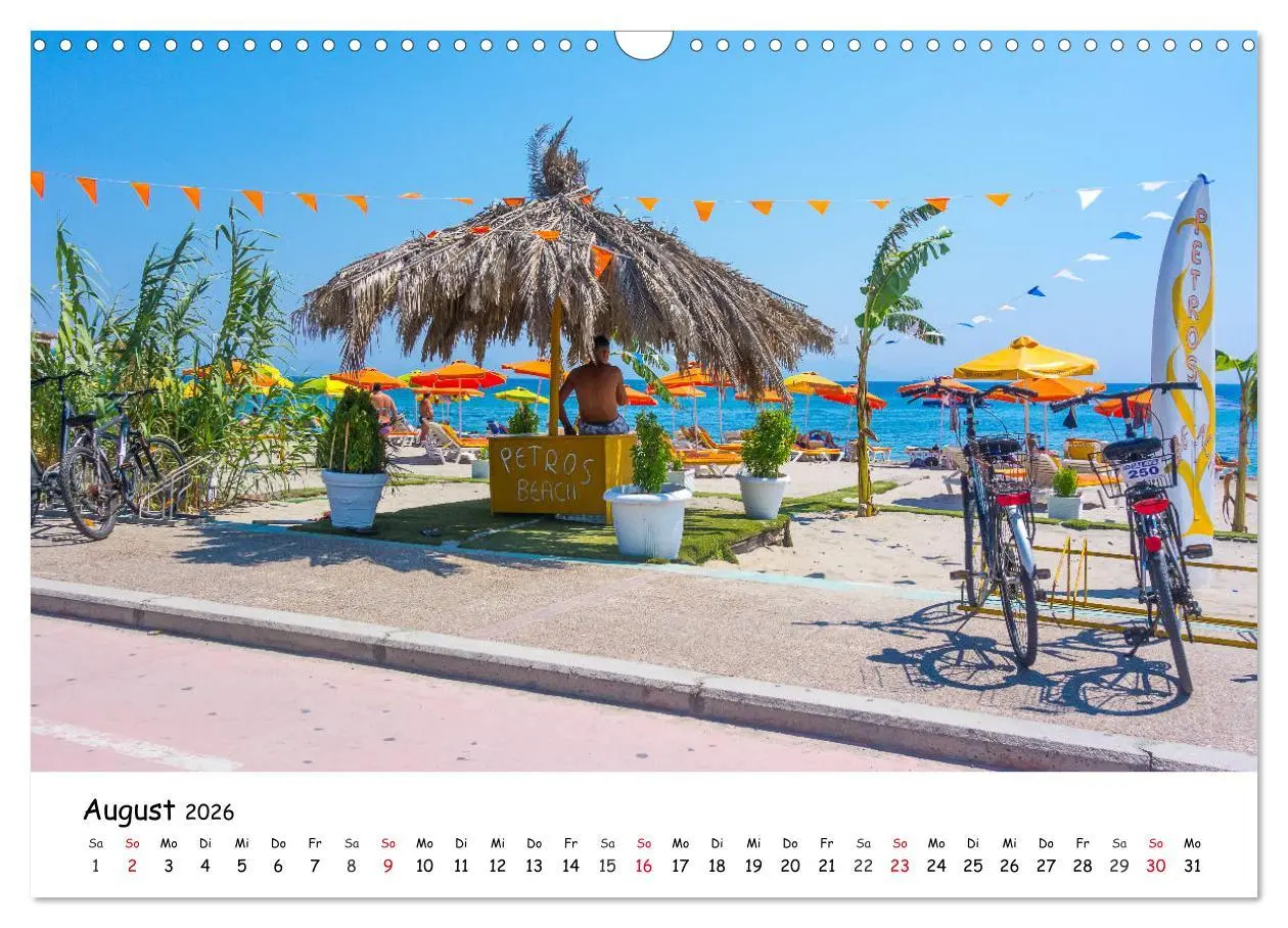 Bild: 9783457645116 | Kos 2026 (Wandkalender 2026 DIN A3 quer), CALVENDO Monatskalender