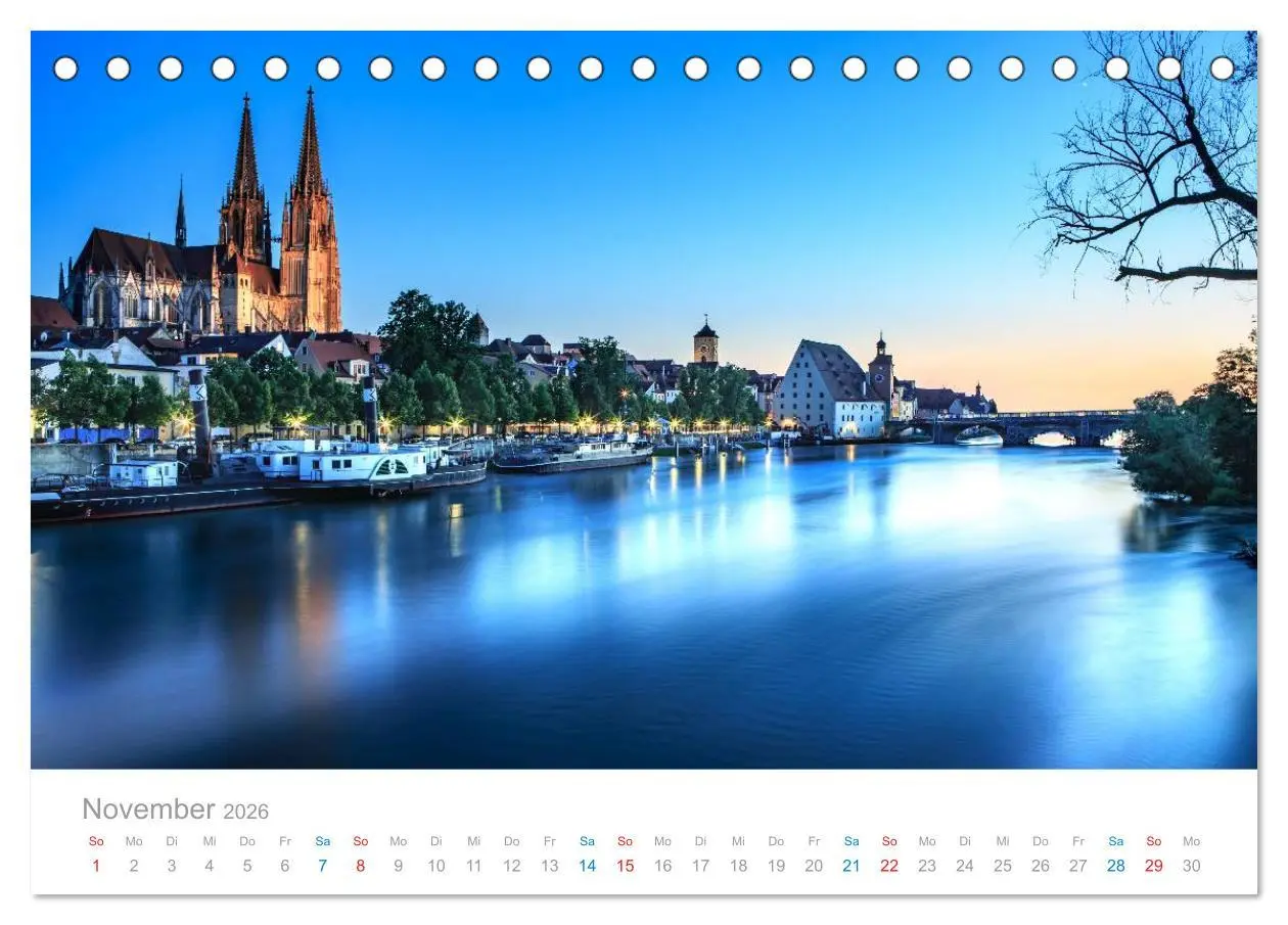 Bild: 9783457955116 | Regensburg - Welterbestadt an der Donau (Tischkalender 2026 DIN A5...