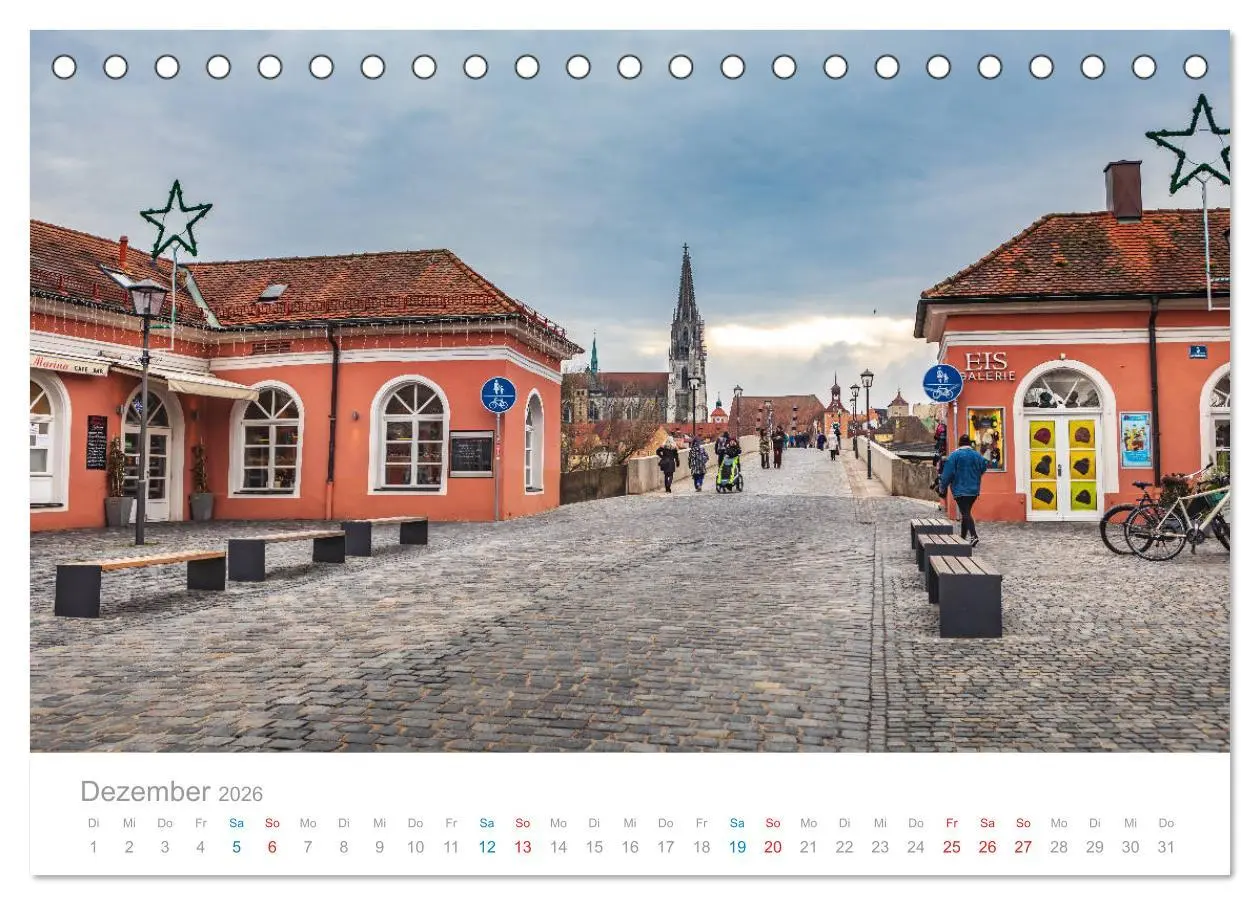 Bild: 9783457955116 | Regensburg - Welterbestadt an der Donau (Tischkalender 2026 DIN A5...