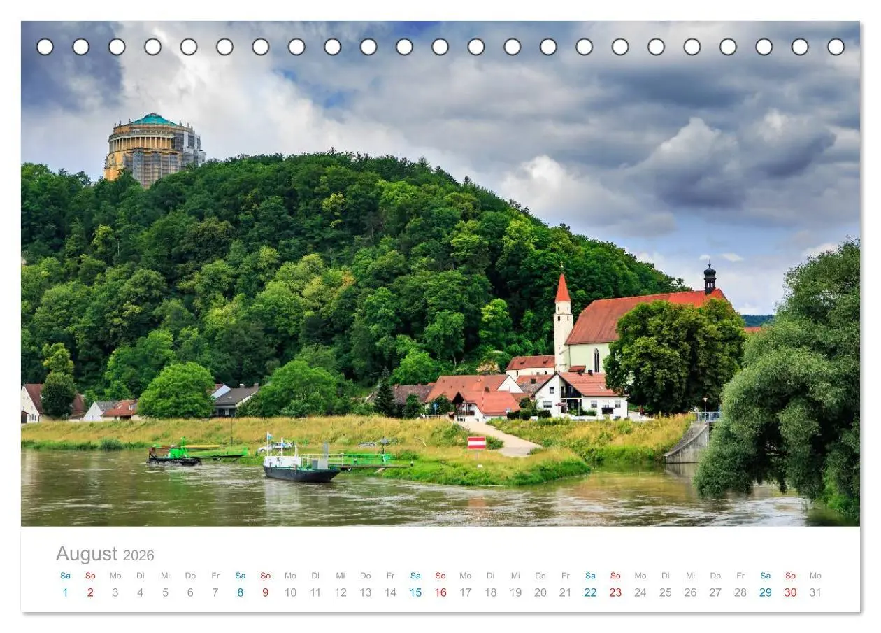 Bild: 9783457955116 | Regensburg - Welterbestadt an der Donau (Tischkalender 2026 DIN A5...
