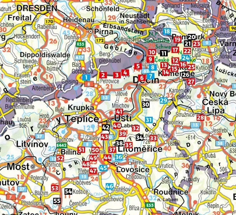 Bild: 9783763315116 | ROTHER Wanderführer Böhmische Schweiz. 55 Touren im tschechischen...