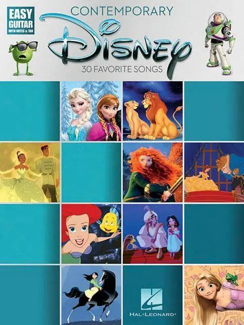 Cover: 9781495075216 | Contemporary Disney | Easy Guitar with Tab | Hal Leonard Corp | Buch