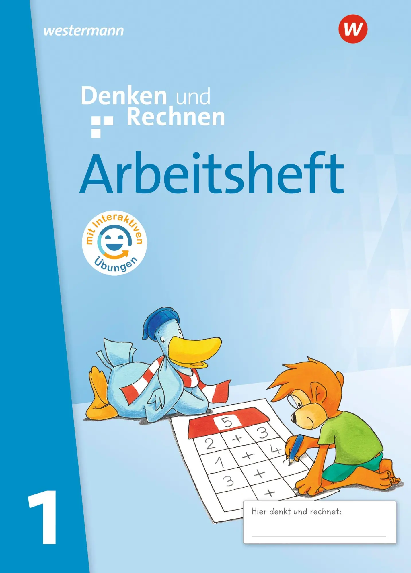 Cover: 9783141345216 | Denken und Rechnen 1. Arbeitsheft mit interaktiven Übungen. Für...