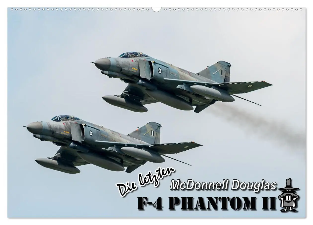 Cover: 9783457635216 | Die letzten McDonnell Douglas F-4 Phantom II (Wandkalender 2026 DIN...
