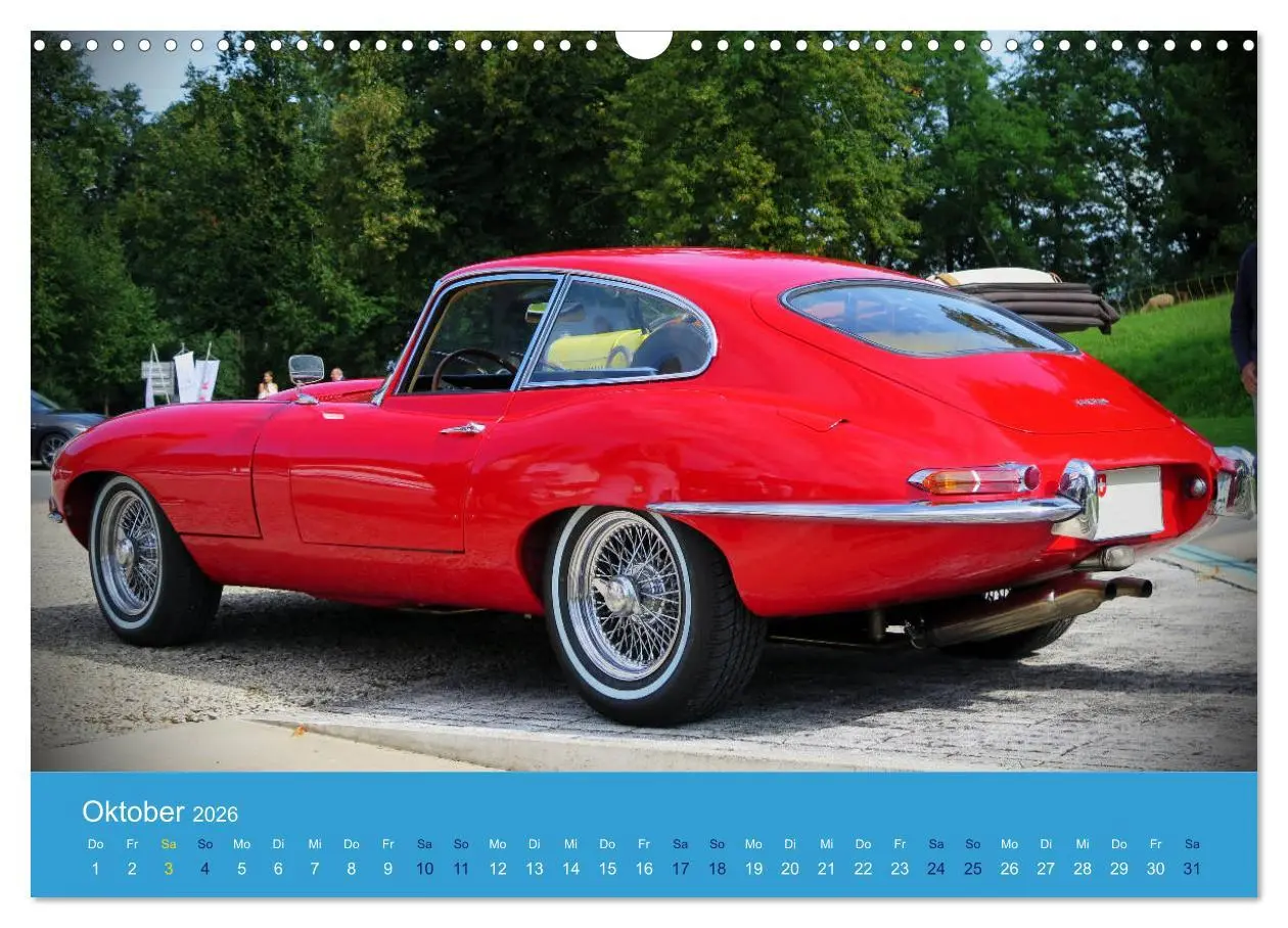 Bild: 9783457705216 | Jaguar E-Type Memorial (Wandkalender 2026 DIN A3 quer), CALVENDO...
