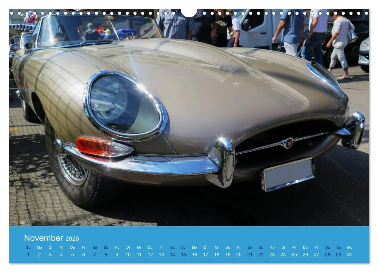 Bild: 9783457705216 | Jaguar E-Type Memorial (Wandkalender 2026 DIN A3 quer), CALVENDO...