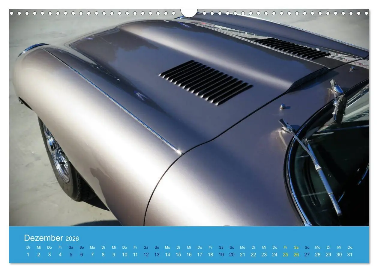 Bild: 9783457705216 | Jaguar E-Type Memorial (Wandkalender 2026 DIN A3 quer), CALVENDO...