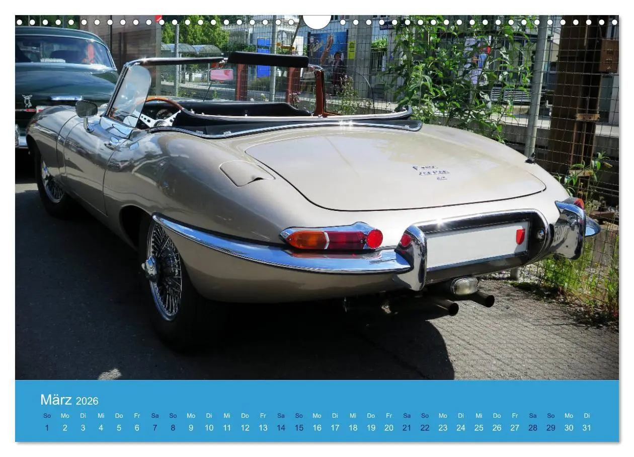 Bild: 9783457705216 | Jaguar E-Type Memorial (Wandkalender 2026 DIN A3 quer), CALVENDO...