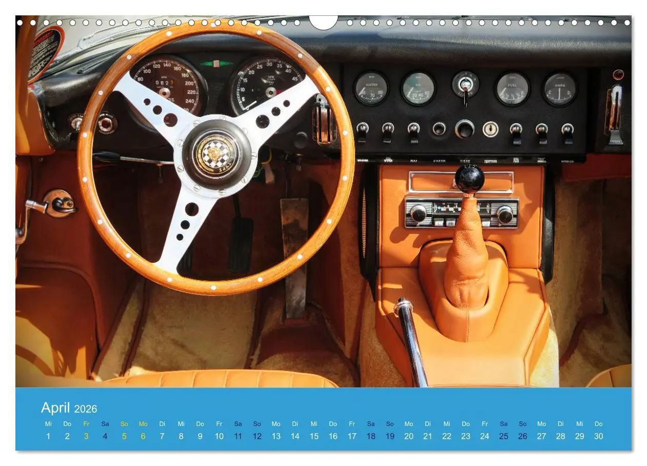 Bild: 9783457705216 | Jaguar E-Type Memorial (Wandkalender 2026 DIN A3 quer), CALVENDO...