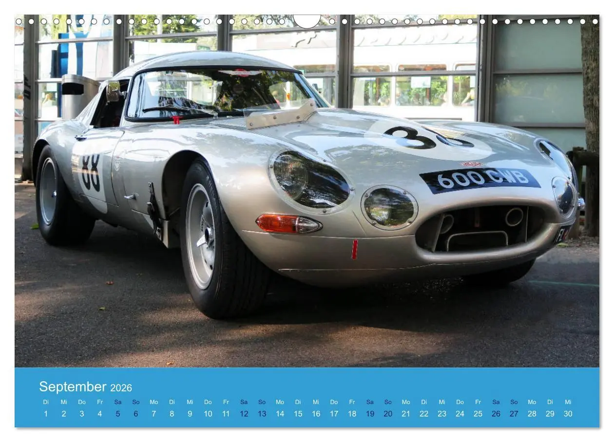 Bild: 9783457705216 | Jaguar E-Type Memorial (Wandkalender 2026 DIN A3 quer), CALVENDO...