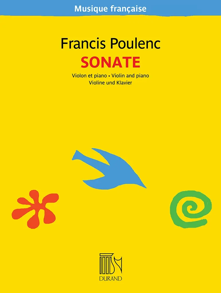 Cover: 9790044095216 | Sonate | pour violon et piano | Francis Poulenc | 2021