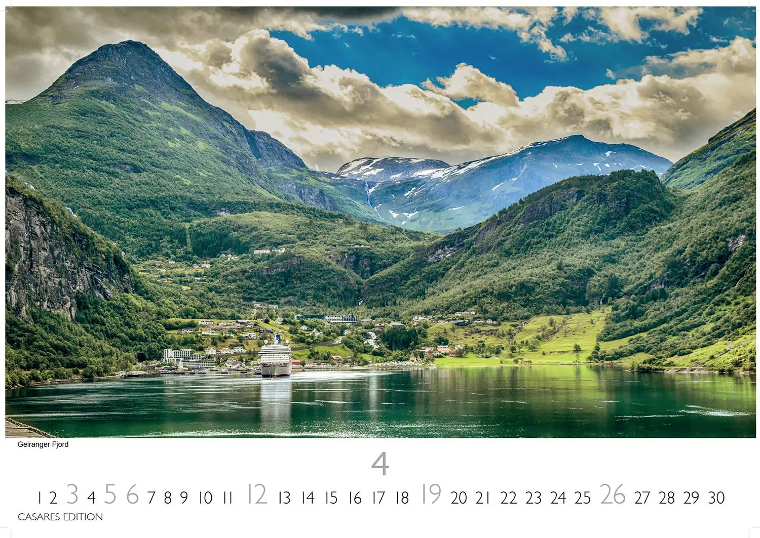 Bild: 9781835245316 | Norwegen 2026 L 35x50cm | Kalender | 14 S. | Deutsch | 2026