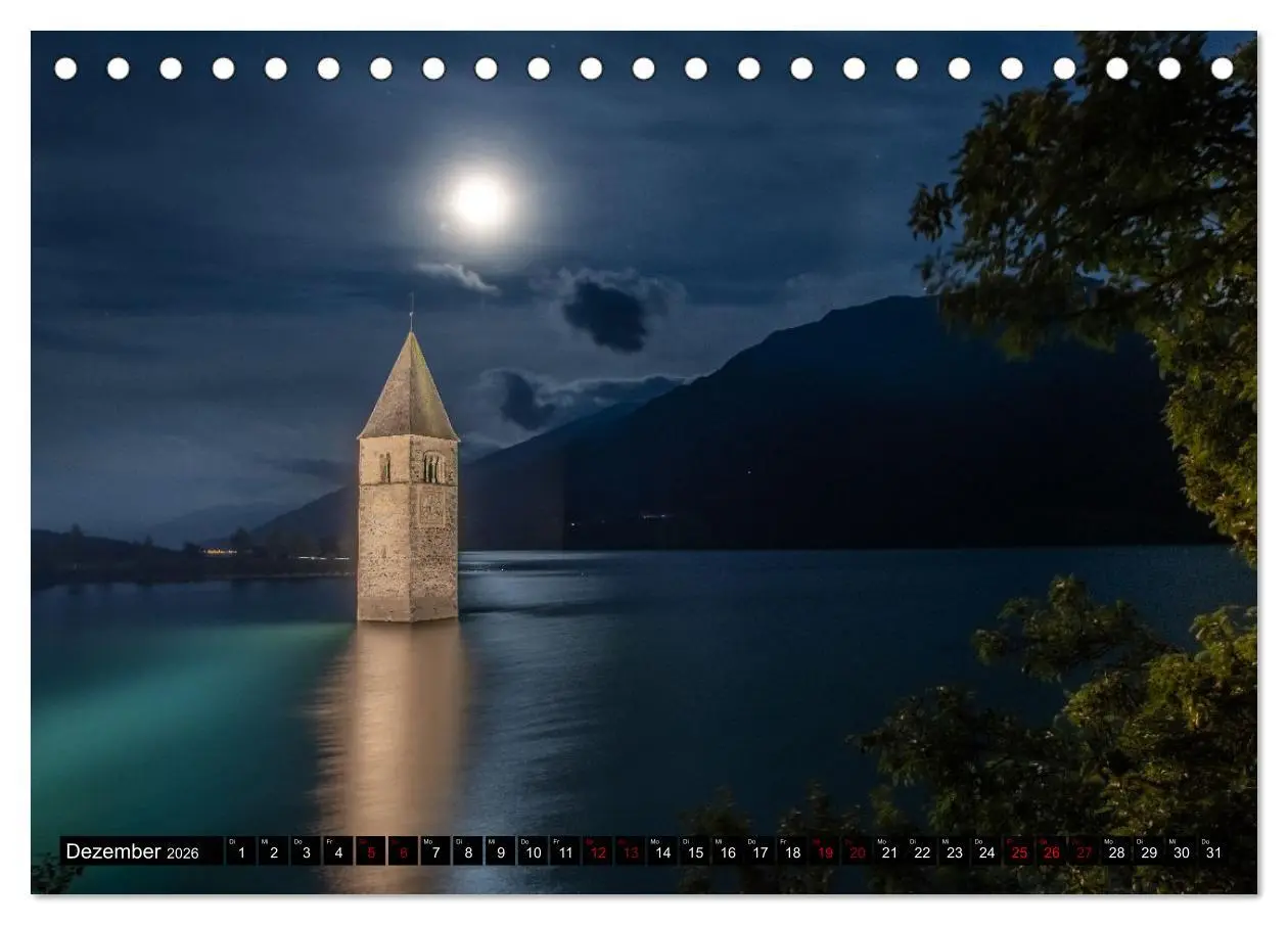 Bild: 9783457555316 | Vinschgau &amp; Ortleralpen (Tischkalender 2026 DIN A5 quer), CALVENDO...