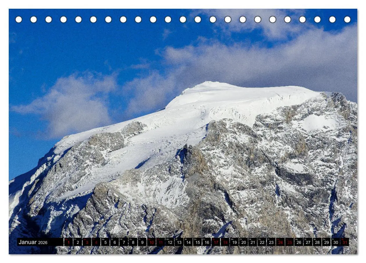 Bild: 9783457555316 | Vinschgau &amp; Ortleralpen (Tischkalender 2026 DIN A5 quer), CALVENDO...