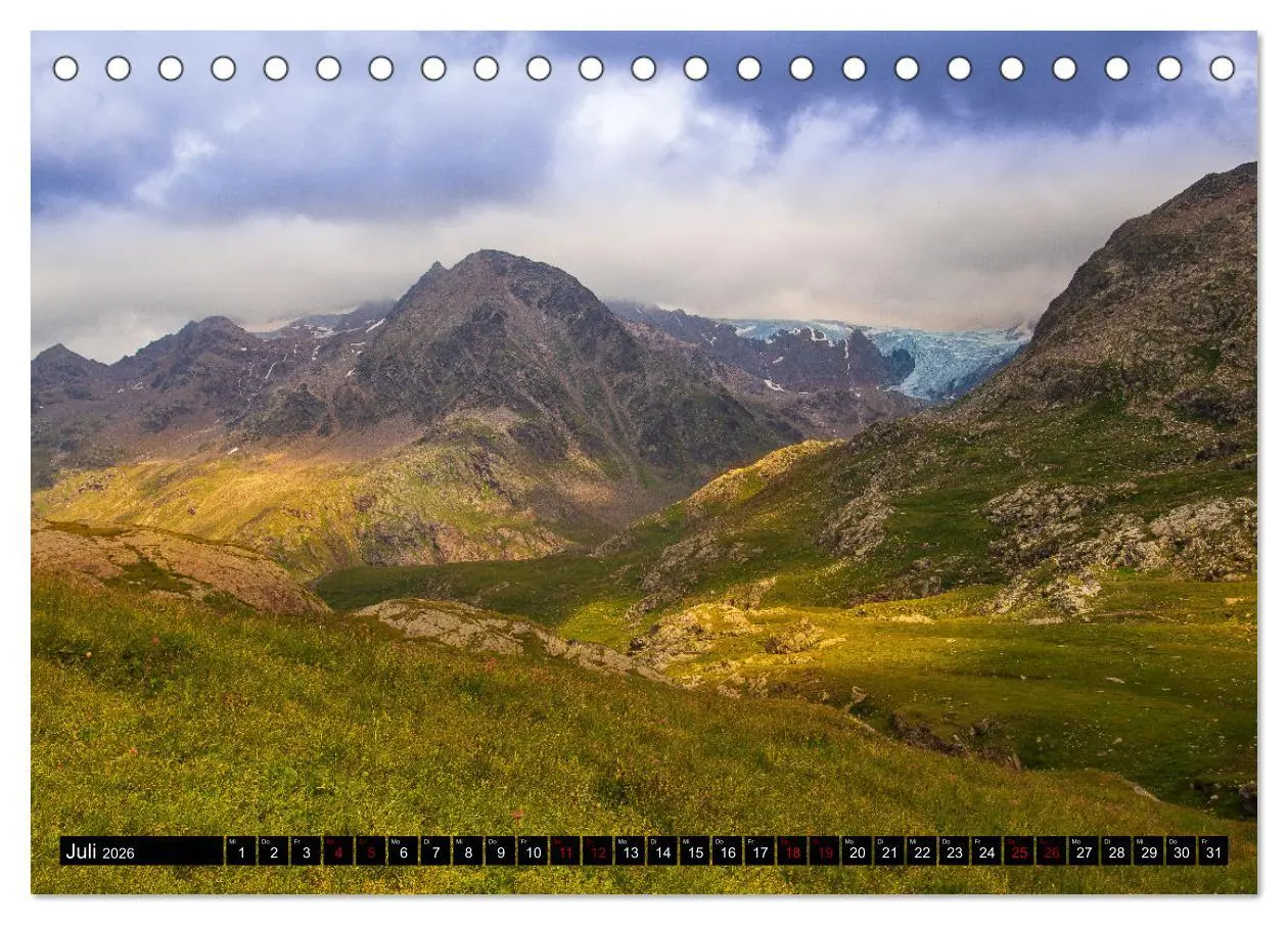 Bild: 9783457555316 | Vinschgau &amp; Ortleralpen (Tischkalender 2026 DIN A5 quer), CALVENDO...
