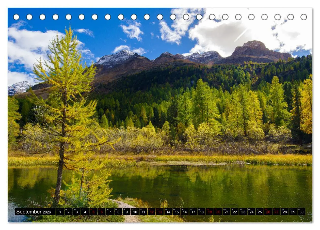 Bild: 9783457555316 | Vinschgau &amp; Ortleralpen (Tischkalender 2026 DIN A5 quer), CALVENDO...