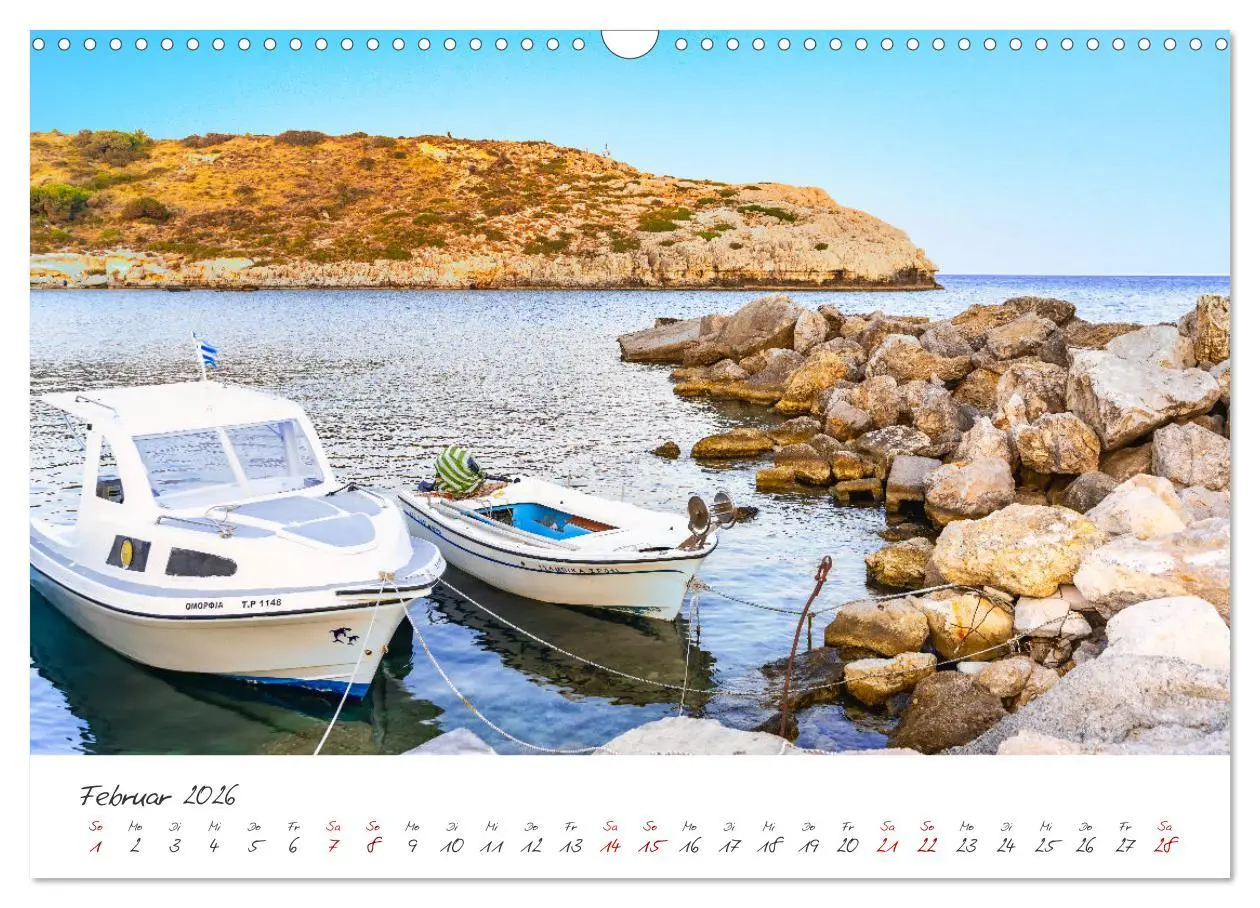 Bild: 9783457625316 | Rhodos - Die faszinierende Insel in der Ägäis (Wandkalender 2026...