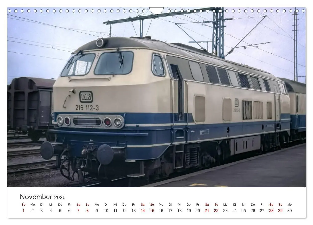 Bild: 9783457935316 | Deutsche Diesellokomotiven (Wandkalender 2026 DIN A3 quer),...