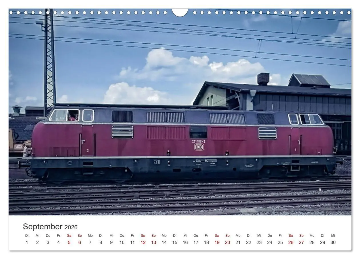 Bild: 9783457935316 | Deutsche Diesellokomotiven (Wandkalender 2026 DIN A3 quer),...