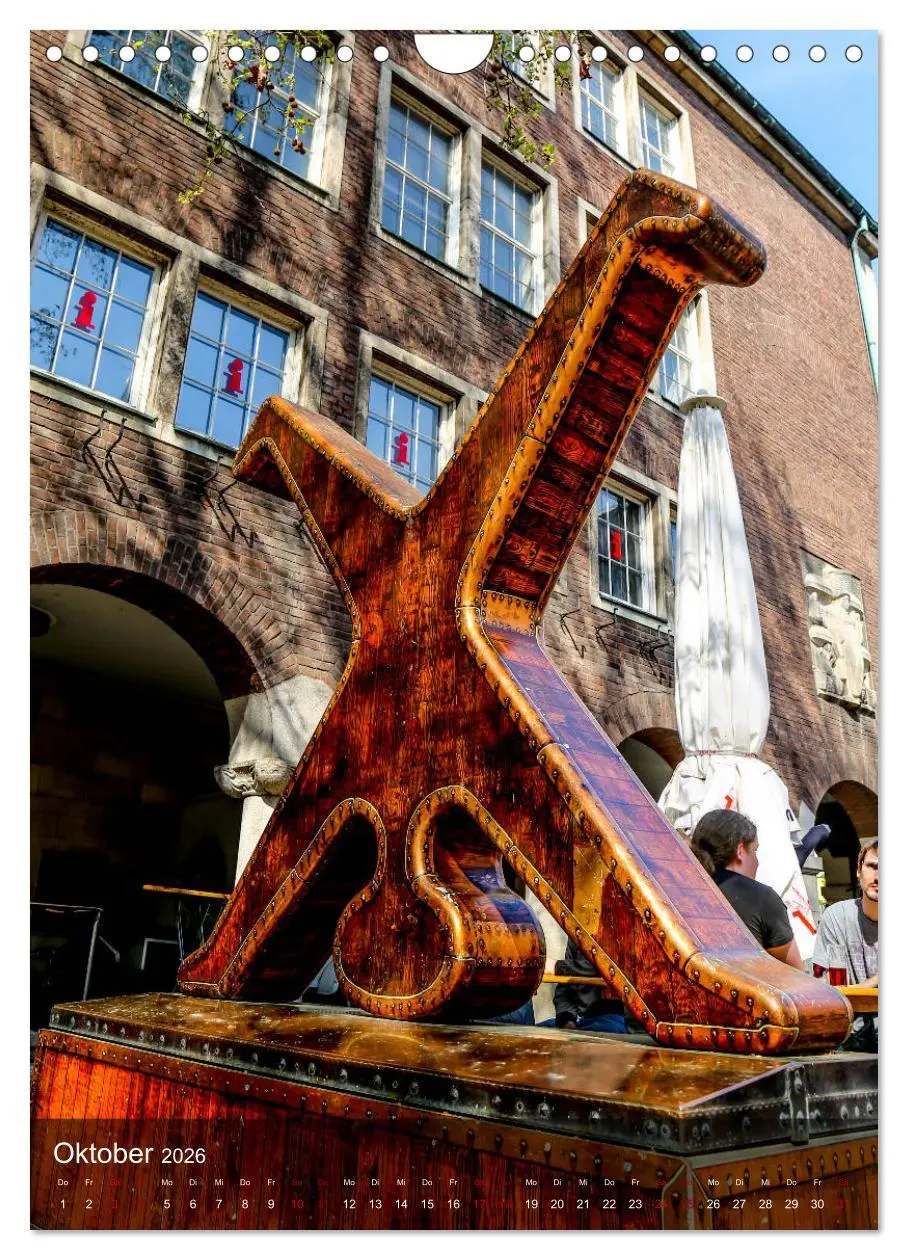 Bild: 9783516405316 | Ein Spaziergang durch Düsseldorf (Wandkalender 2026 DIN A4 hoch),...